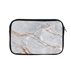 Gray Light Marble Stone Texture Background Apple Macbook Pro 13  Zipper Case by Vaneshart