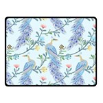 Beautiful Peacock Seamless Pattern Fleece Blanket (Small) 50 x40  Blanket Front