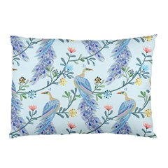 Beautiful Peacock Seamless Pattern Pillow Case (two Sides) by Vaneshart