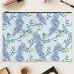 Beautiful Peacock Seamless Pattern Cosmetic Bag (XXXL) Front