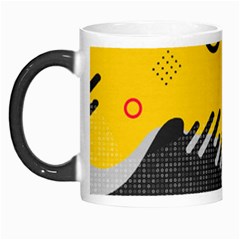 Abstract Colorful Pattern Shape Design Background Morph Mugs