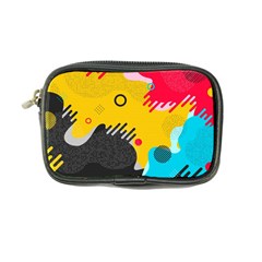 Abstract Colorful Pattern Shape Design Background Coin Purse