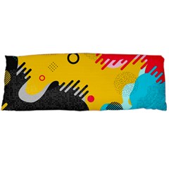 Abstract Colorful Pattern Shape Design Background Body Pillow Case (Dakimakura)