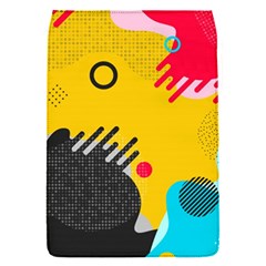 Abstract Colorful Pattern Shape Design Background Removable Flap Cover (S)