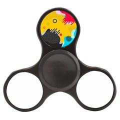 Abstract Colorful Pattern Shape Design Background Finger Spinner