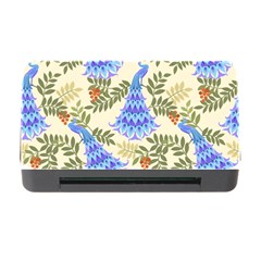 Peacock Vector Design Seamless Pattern Fabri Textile Memory Card Reader With Cf by Vaneshart