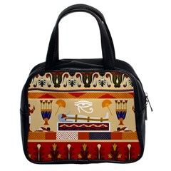 Seamless Ethnic Pattern Classic Handbag (two Sides) by Vaneshart