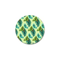 Peacock Feather Pattern Golf Ball Marker (4 Pack) by Vaneshart