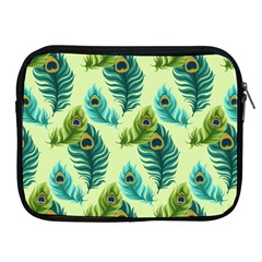 Peacock Feather Pattern Apple Ipad 2/3/4 Zipper Cases by Vaneshart