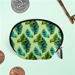 Peacock Feather Pattern Accessory Pouch (Small) Front