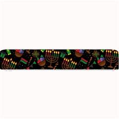 Seamless Pattern Kwanzaa With Traditional Colored Candles Small Bar Mats by Vaneshart