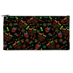 Seamless Pattern Kwanzaa With Traditional Colored Candles Pencil Cases by Vaneshart