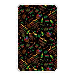 Seamless Pattern Kwanzaa With Traditional Colored Candles Memory Card Reader (rectangular) by Vaneshart