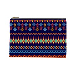 Decorative Pattern Ethnic Style Cosmetic Bag (large) by Vaneshart