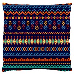 Decorative Pattern Ethnic Style Standard Flano Cushion Case (one Side) by Vaneshart