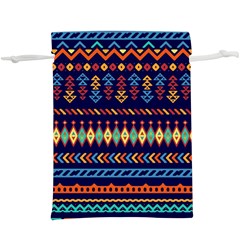 Decorative Pattern Ethnic Style  Lightweight Drawstring Pouch (xl)