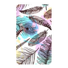 Hand Drawn Feathers Seamless Pattern Memory Card Reader (rectangular) by Vaneshart