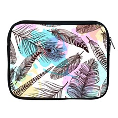 Hand Drawn Feathers Seamless Pattern Apple Ipad 2/3/4 Zipper Cases by Vaneshart