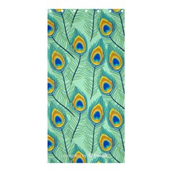 Lovely Peacock Feather Pattern With Flat Design Shower Curtain 36  X 72  (stall)  by Vaneshart