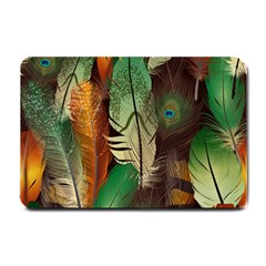 Feathers Realistic Pattern Small Doormat  by Vaneshart