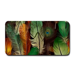 Feathers Realistic Pattern Medium Bar Mats by Vaneshart