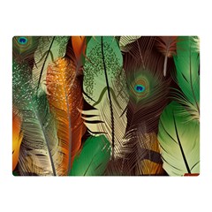 Feathers Realistic Pattern Double Sided Flano Blanket (mini)  by Vaneshart