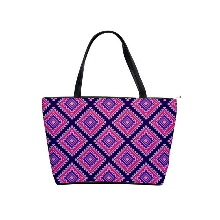 Ethnic Seamless Pattern Tribal Line Print African Mexican Indian Style Classic Shoulder Handbag