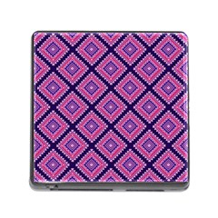 Ethnic Seamless Pattern Tribal Line Print African Mexican Indian Style Memory Card Reader (square 5 Slot) by Vaneshart