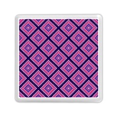 Ethnic Seamless Pattern Tribal Line Print African Mexican Indian Style Memory Card Reader (square) by Vaneshart