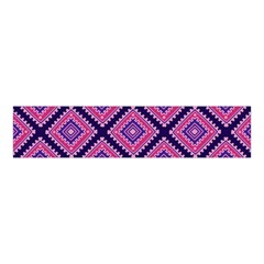 Ethnic Seamless Pattern Tribal Line Print African Mexican Indian Style Velvet Scrunchie by Vaneshart