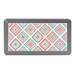 Ethnic Seamless Pattern Tribal Line Print African Mexican Indian Style Memory Card Reader (mini) by Vaneshart