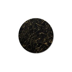 Black Marbled Surface Golf Ball Marker (10 Pack) by Vaneshart