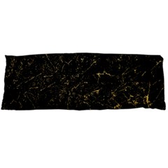 Black Marbled Surface Body Pillow Case (dakimakura) by Vaneshart