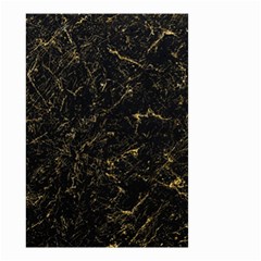 Black Marbled Surface Small Garden Flag (two Sides) by Vaneshart