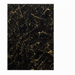 Black Marbled Surface Large Garden Flag (two Sides) by Vaneshart