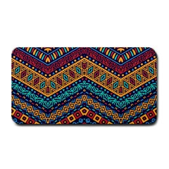 Full Color Pattern With Ethnic Ornaments Medium Bar Mats by Vaneshart