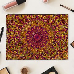 Mandala Vector Tribal Vintage Ethnic Seamless Pattern Print Cosmetic Bag (xl) by Vaneshart