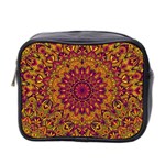 Mandala Vector Tribal Vintage Ethnic Seamless Pattern Print Mini Toiletries Bag (Two Sides) Front