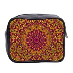 Mandala Vector Tribal Vintage Ethnic Seamless Pattern Print Mini Toiletries Bag (Two Sides) Back