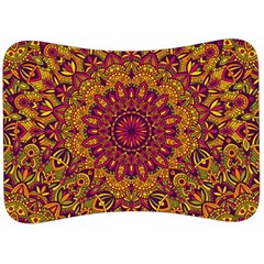 Mandala Vector Tribal Vintage Ethnic Seamless Pattern Print Velour Seat Head Rest Cushion