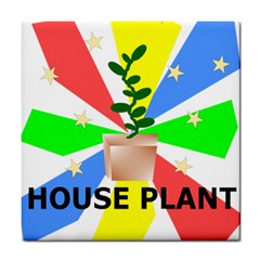 House Plant Tile Coaster by okhismakingart