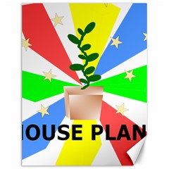 House Plant Canvas 12  X 16  by okhismakingart