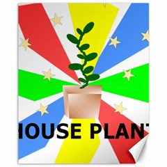 House Plant Canvas 11  X 14  by okhismakingart