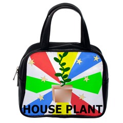 House Plant Classic Handbag (one Side) by okhismakingart