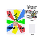 HOUSE PLANT Playing Cards 54 Designs (Mini) Front - Spade3