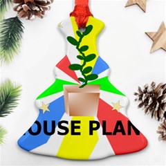 House Plant Ornament (christmas Tree)  by okhismakingart