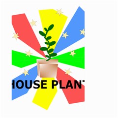 House Plant Large Garden Flag (two Sides) by okhismakingart