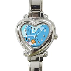 Patokip Heart Italian Charm Watch by MuddyGamin9