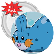 Patokip 3  Buttons (100 Pack)  by MuddyGamin9