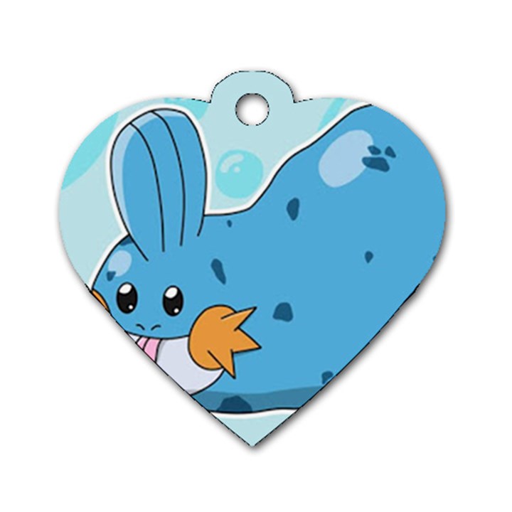 Patokip Dog Tag Heart (Two Sides)